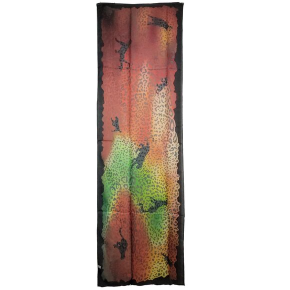 NWT Genuine 100% Mulberry Silk Scarf 21"x67" Large Rectangele Shawl Wrap SBD5002 - Picture 1 of 5